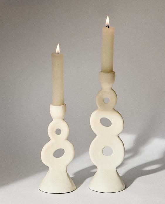 ALUMINIUM CANDLEHOLDER
