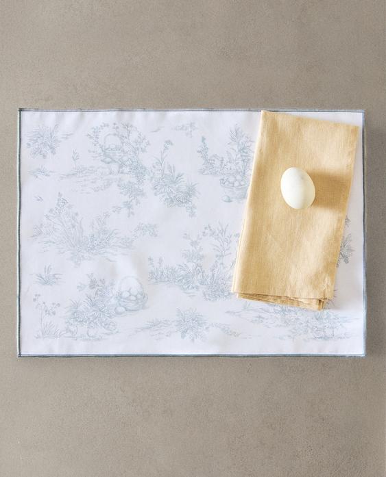 RESIN-COATED TOILE PLACEMAT RESIN-COATED TOILE PLACEMAT