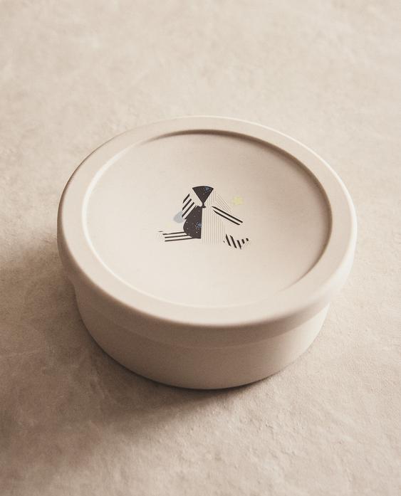 儿童兔子硅胶餐盒