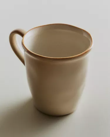 不规则边缘炻瓷杯