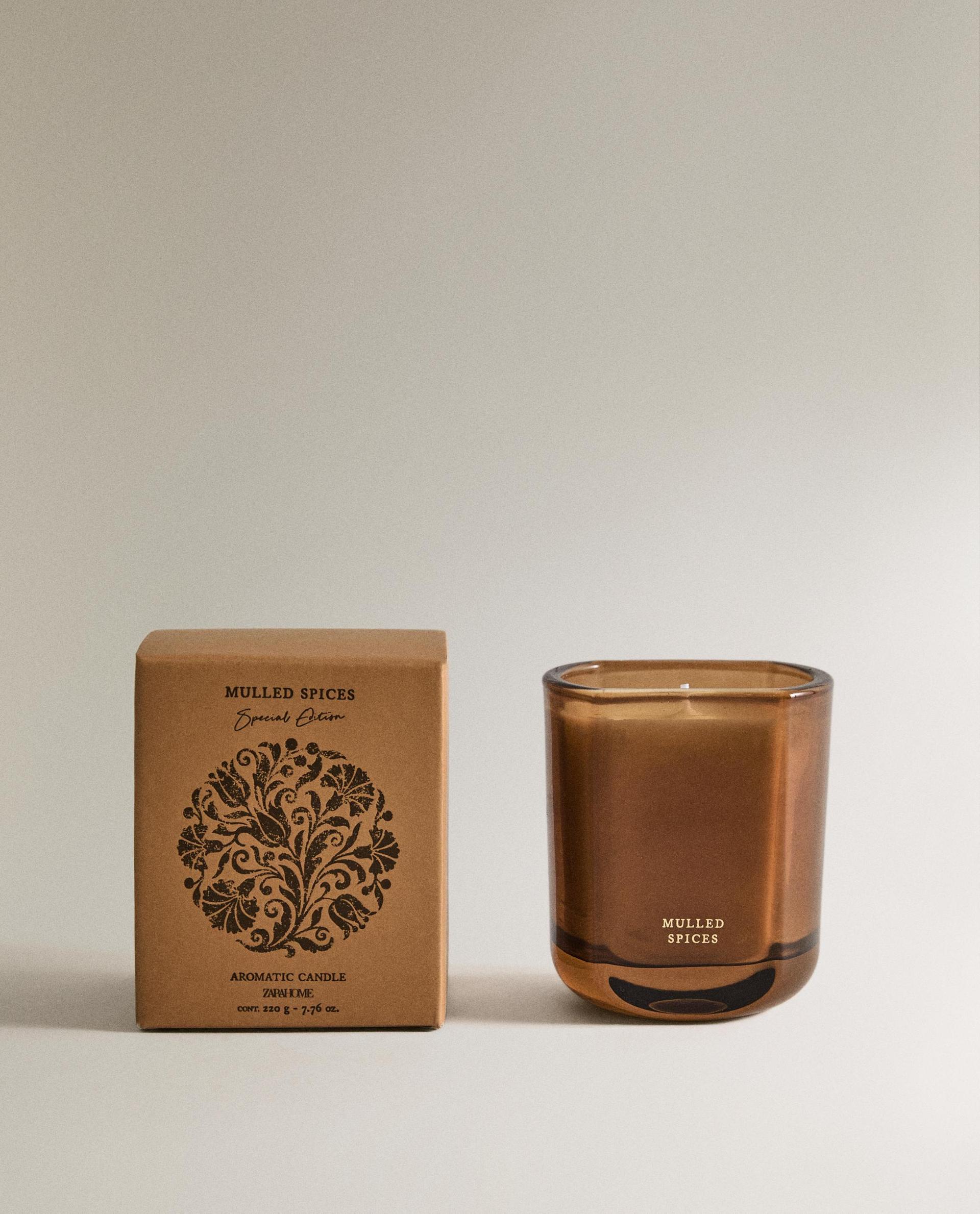 (220 G) MULLED SPICES SCENTED CANDLE (220 G) MULLED SPICES SCENTED CANDLE