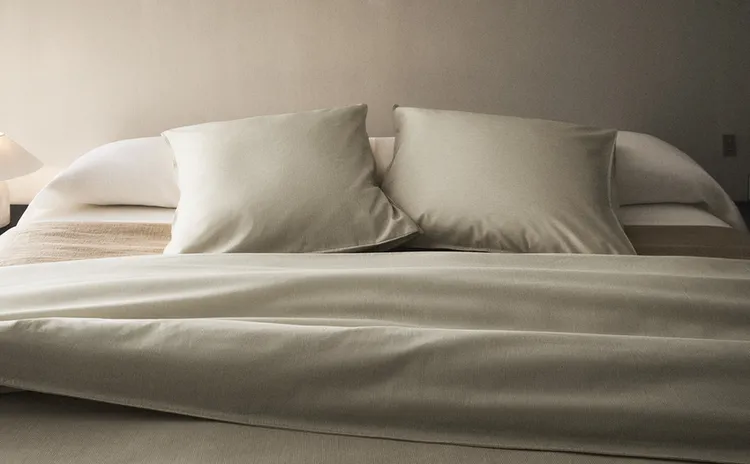 REVERSIBLE STRIPED DUVET COVER