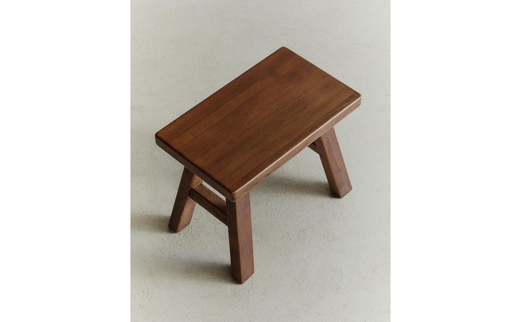 SMALL WOODEN STOOL