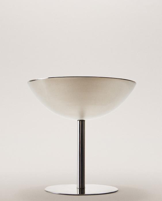 SILVER STAINLESS STEEL TALL GLASS SILVER STAINLESS STEEL TALL GLASS