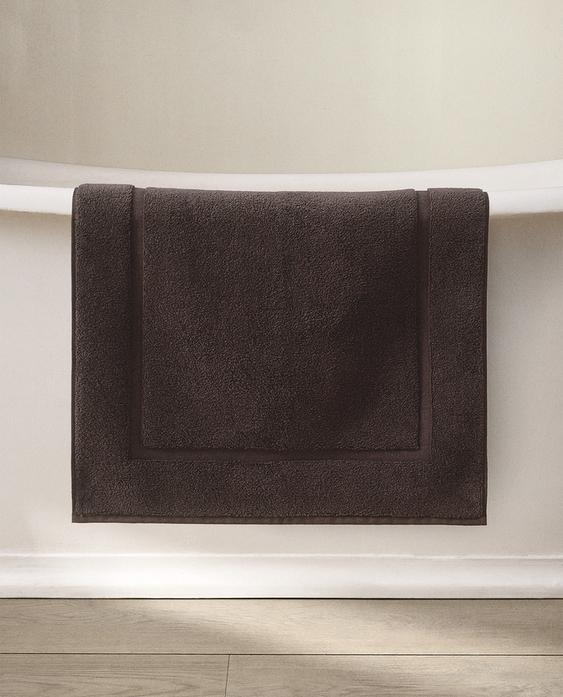 柔软毛圈浴室地垫