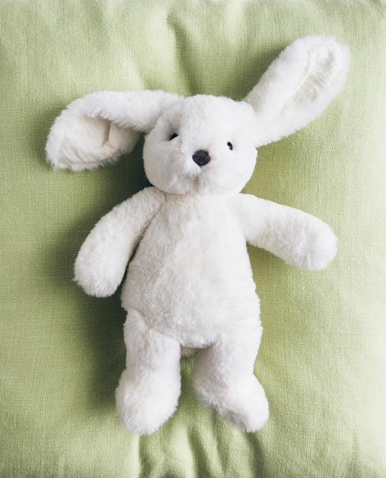 KIDS' WHITE BUNNY SOFT TOY KIDS' WHITE BUNNY SOFT TOY