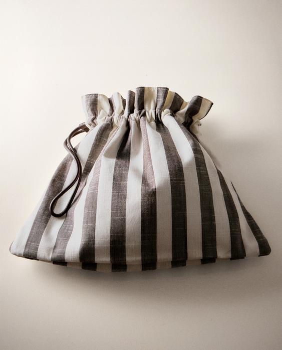 STRIPED MINI HANDBAG STRIPED MINI HANDBAG