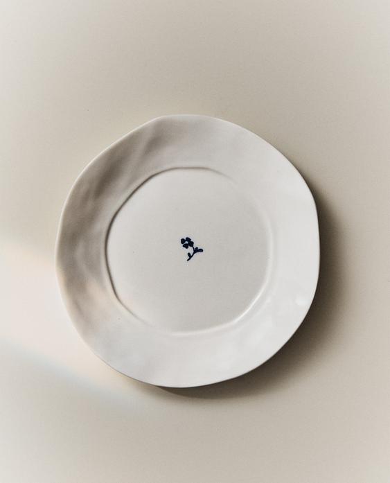 花卉瓷质甜点盘