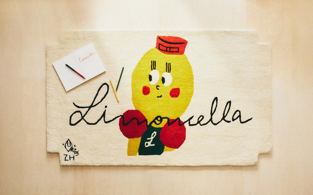 Limoncella x The Animals Observatory儿童羊毛地毯