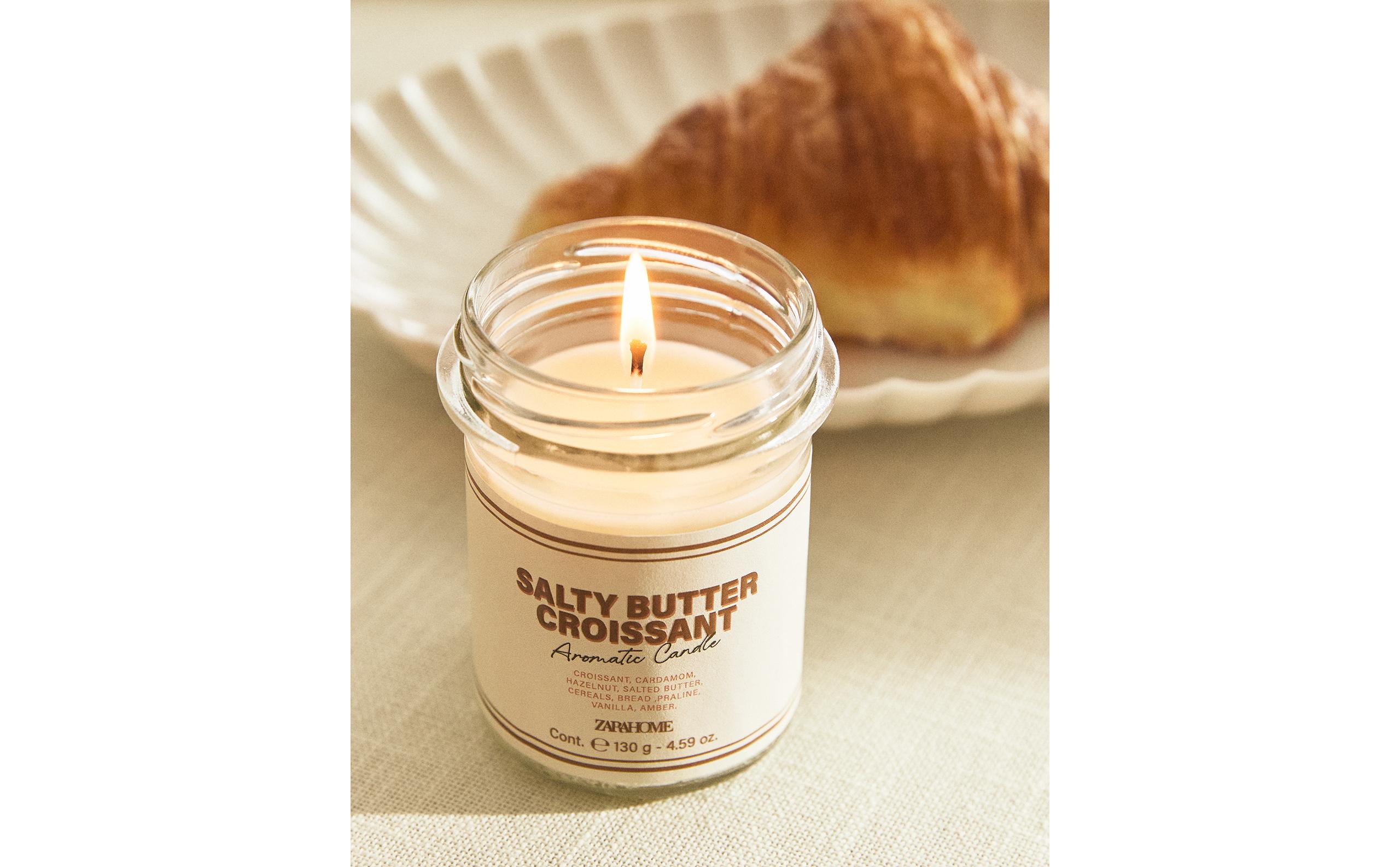 (130 G) SALTY BUTTER CROISSANT SCENTED CANDLE