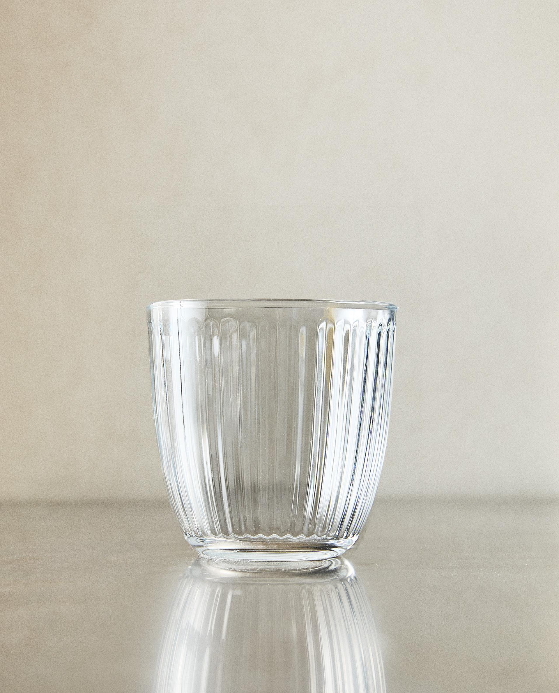 VASO  VIDRIO LINEAS