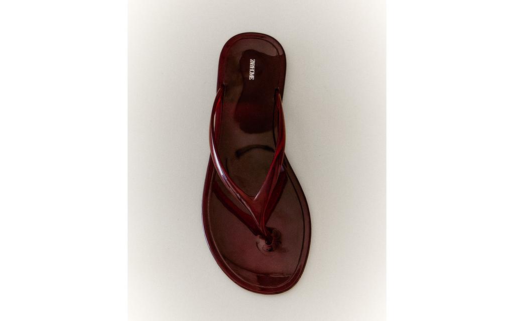 FLAT JELLY SANDALS