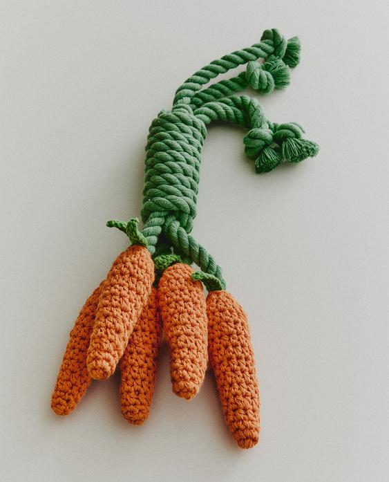 CARROT BUNCH PET TOY