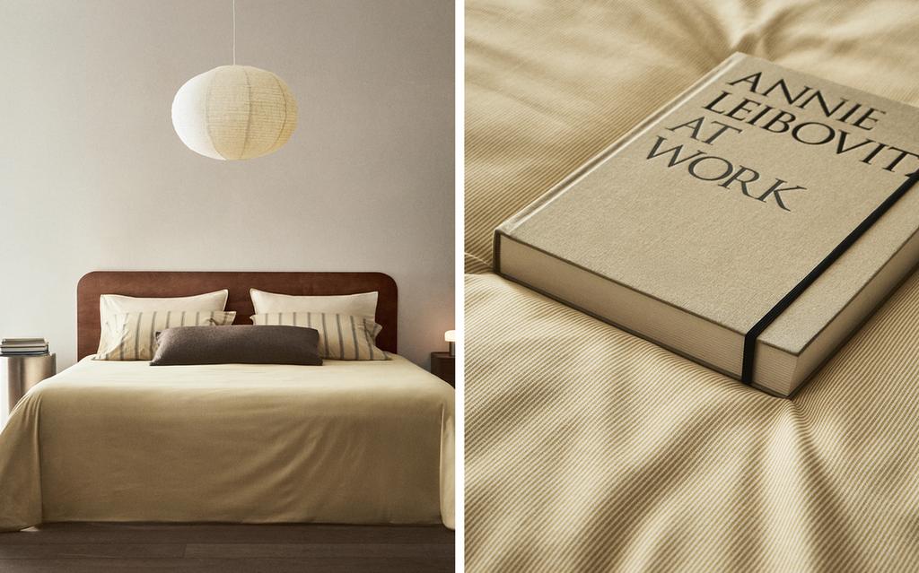 REVERSIBLE STRIPED DUVET COVER