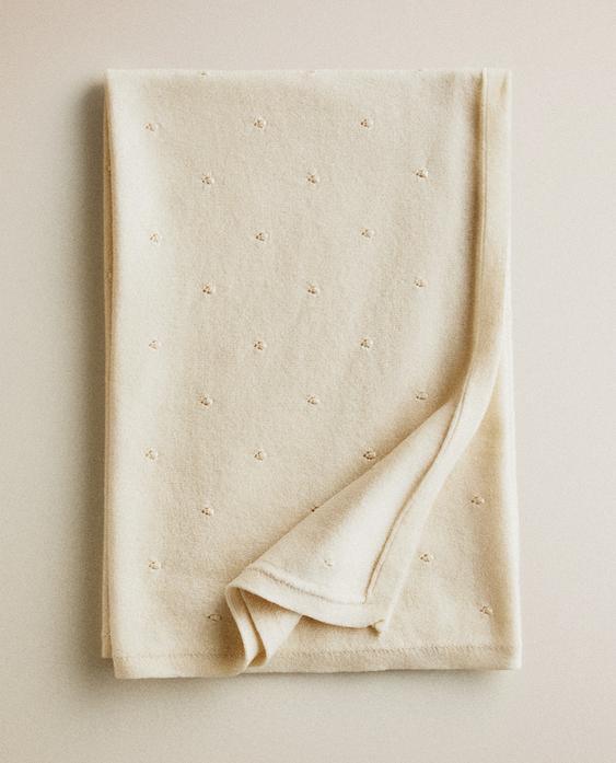 DOTS COTTON BABY BLANKET