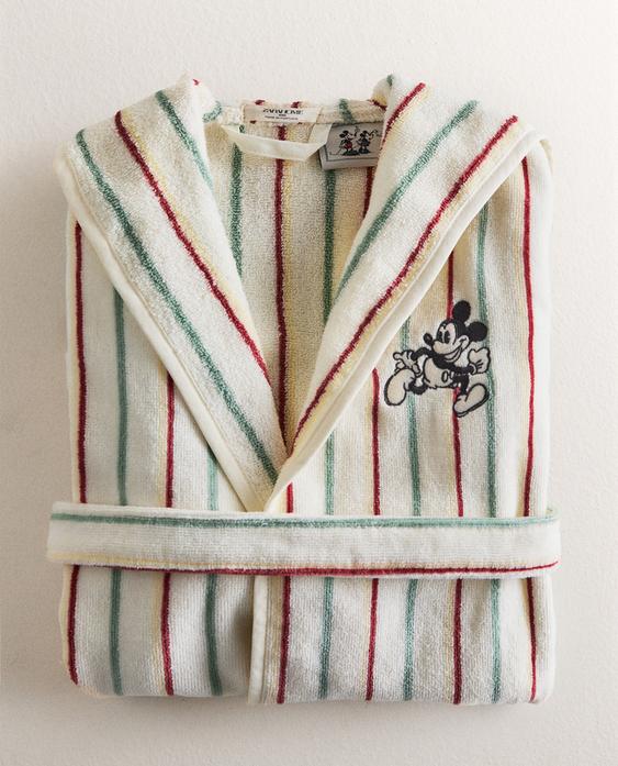 MICKEY & MINNIE ©DISNEY 丝绒儿童浴袍