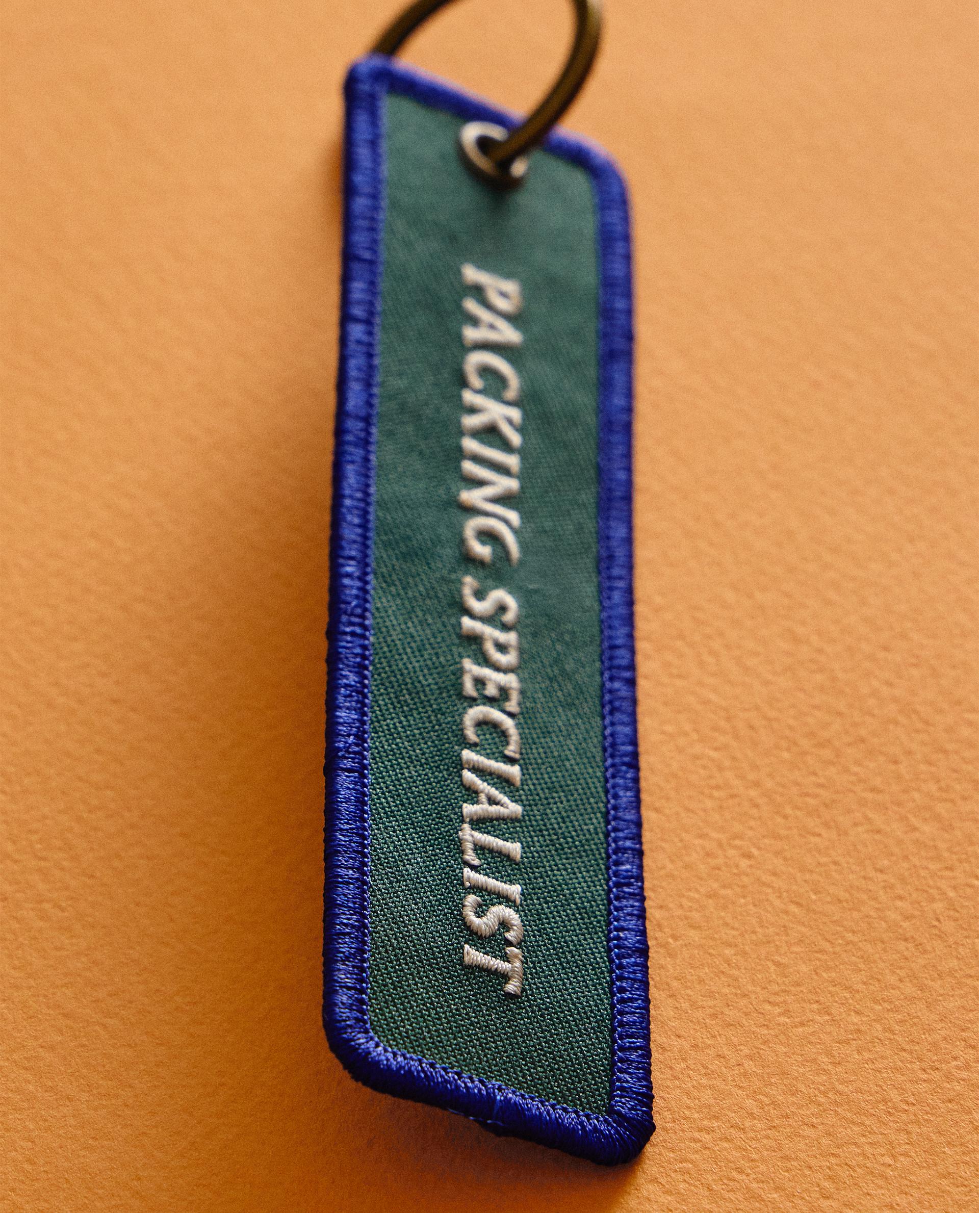 CANVAS TRAVEL KEY RING CANVAS TRAVEL KEY RING