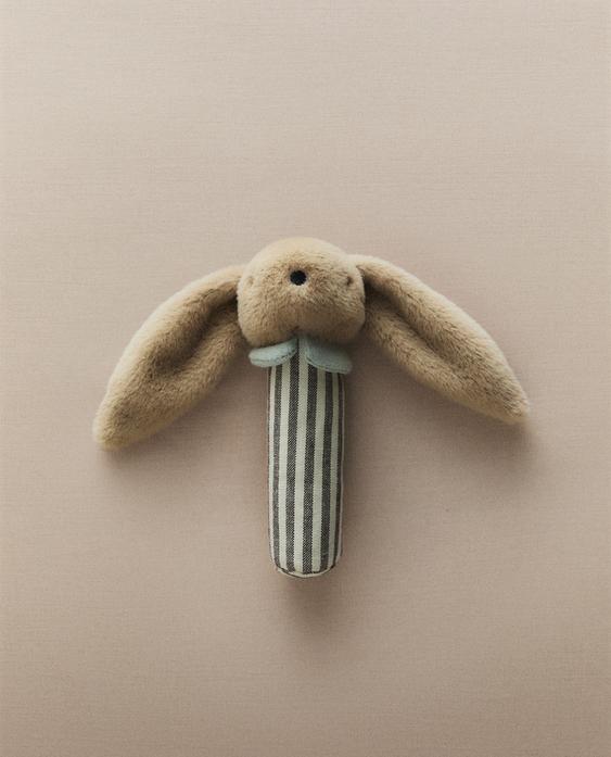 KIDS' BUNNY SOFT TOY RATTLE KIDS' BUNNY SOFT TOY RATTLE