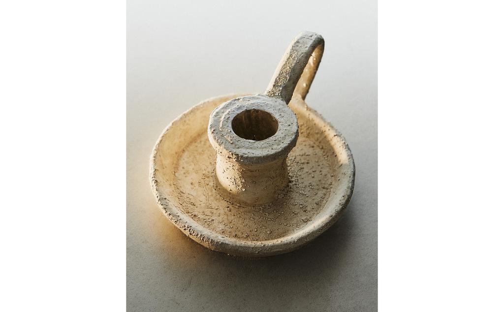 粘土烛台