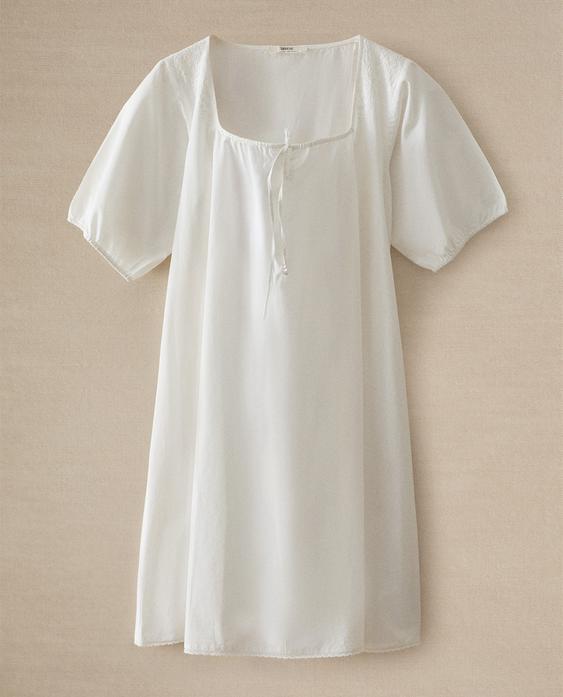 SHORT SLEEVE NIGHTDRESS SHORT SLEEVE NIGHTDRESS
