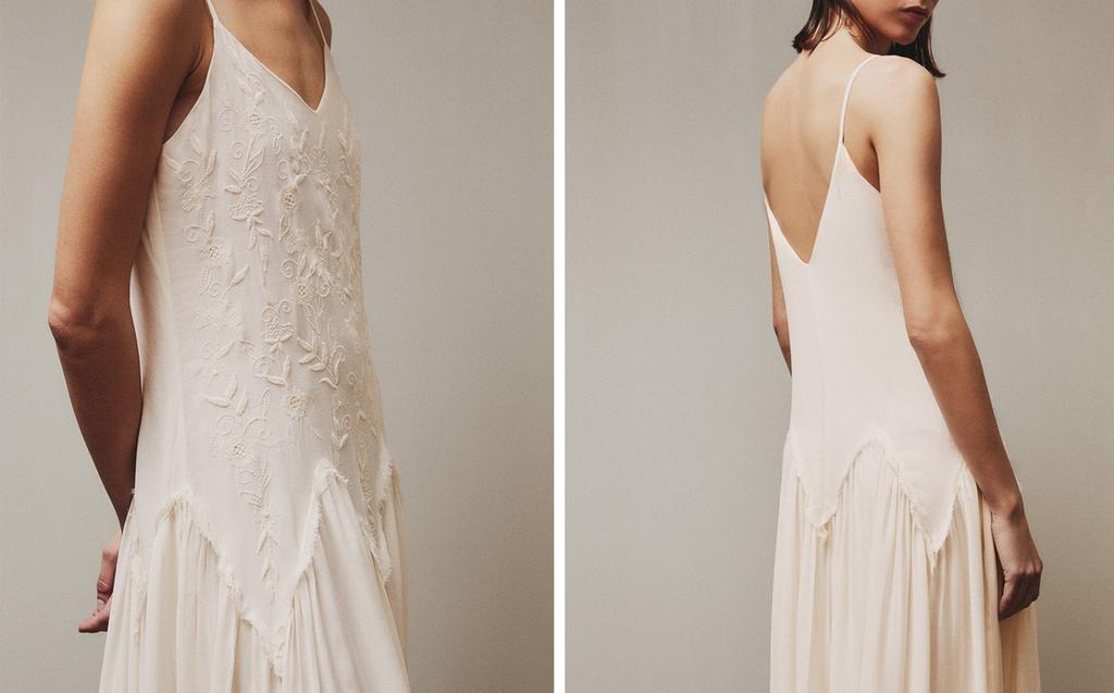 EMBROIDERED NIGHTDRESS