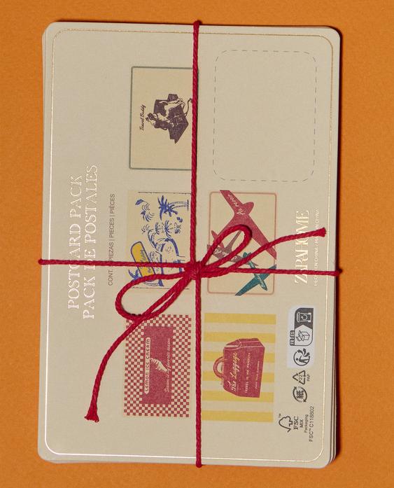 TRAVEL POSTCARD SET (SET OF 5) TRAVEL POSTCARD SET (SET OF 5)