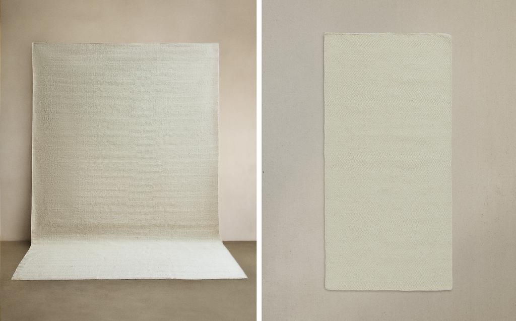 人字纹羊毛地毯