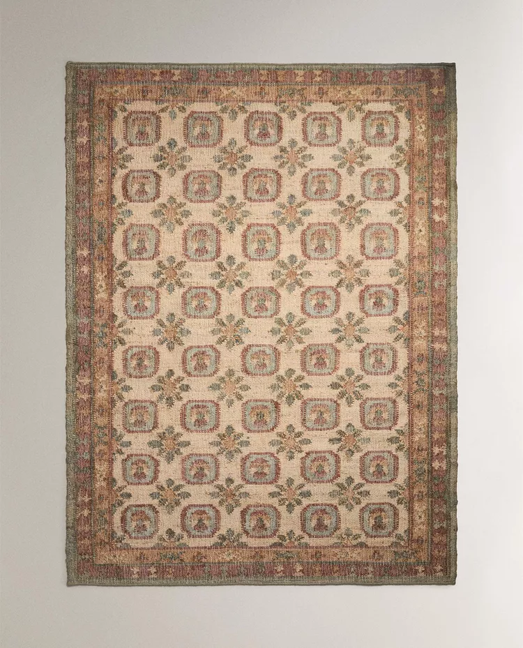 VINTAGE DESIGN JUTE RUG
