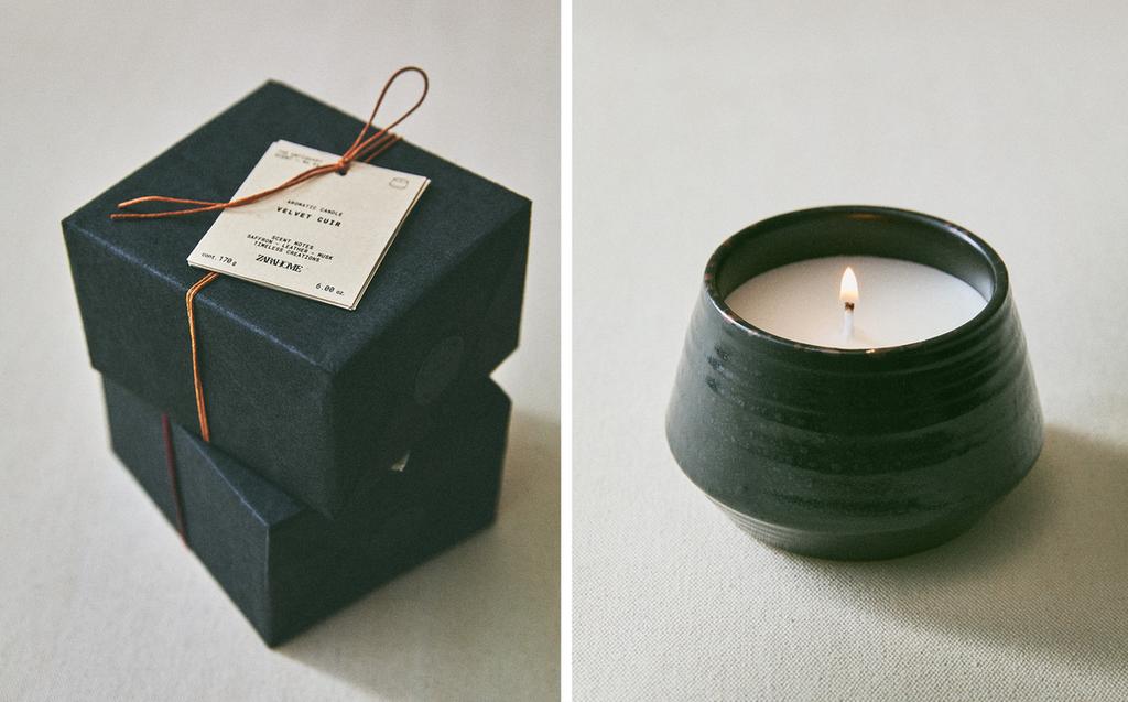 (170 G) VELVET CUIR SCENTED CANDLE
