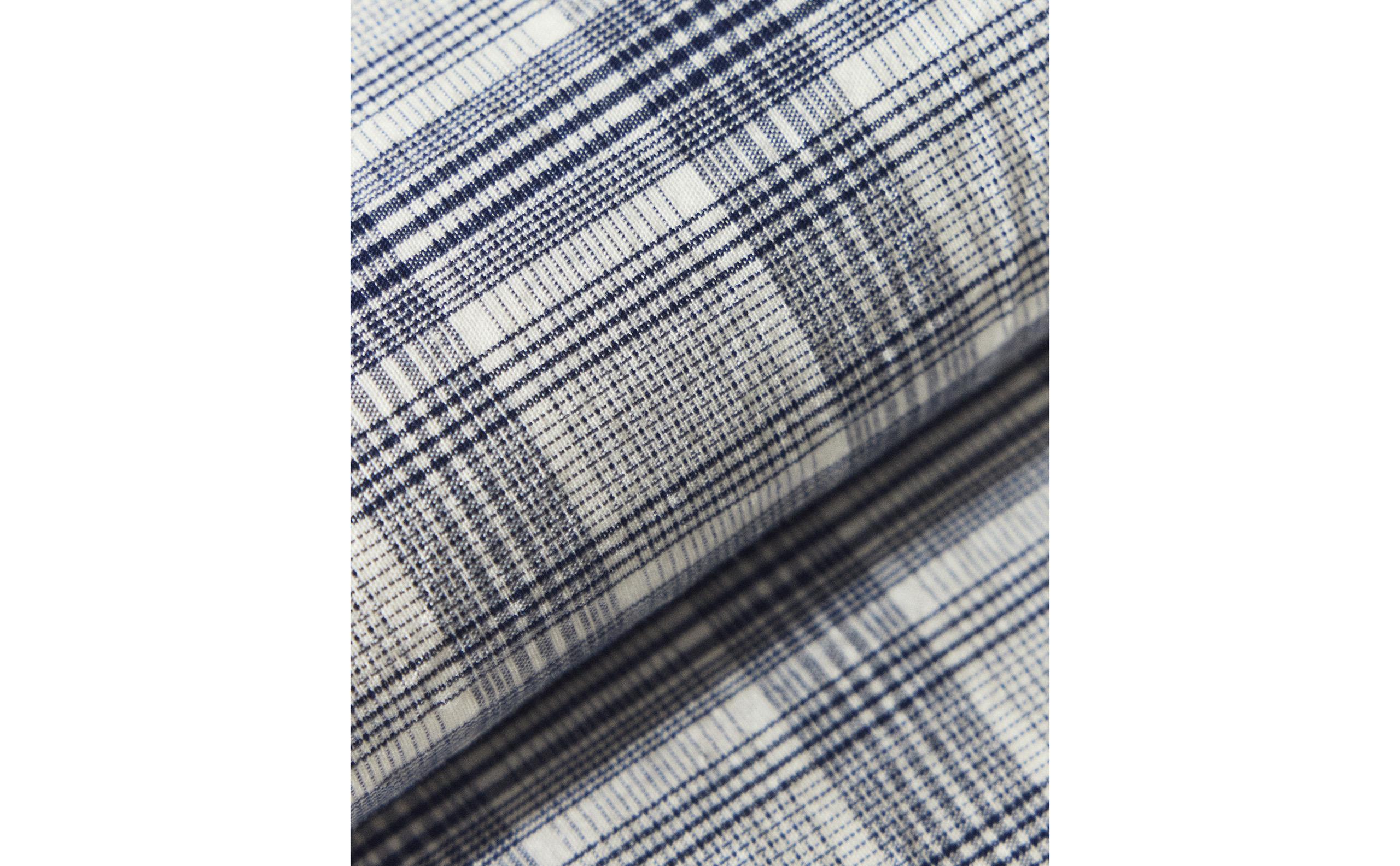 CHECK DUVET COVER