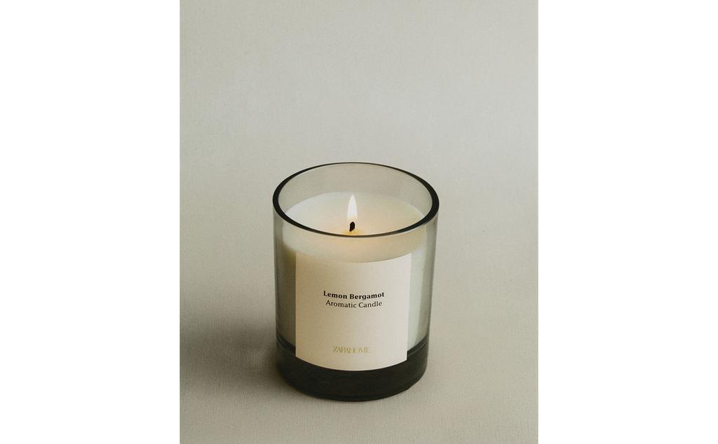 (200 G) LEMON BERGAMOT SCENTED CANDLE