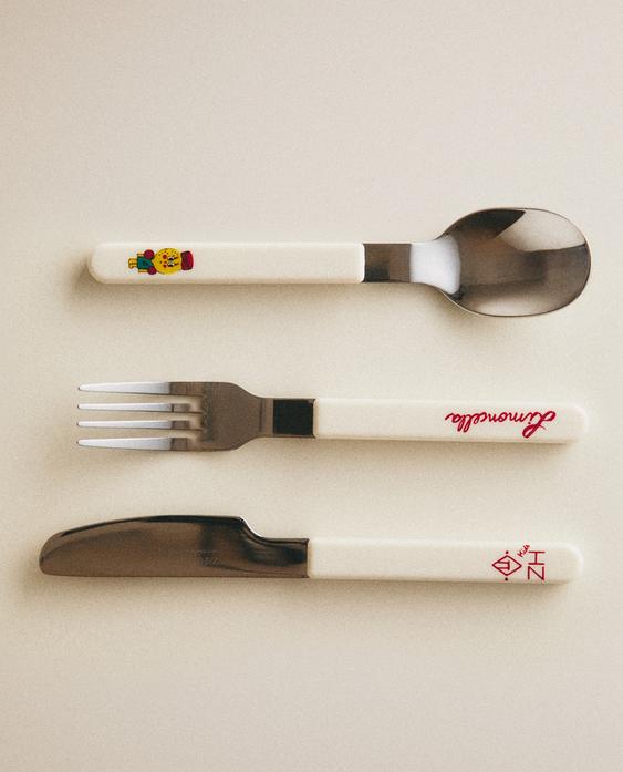 KIDS' CUTLERY SET X THE ANIMALS OBSERVATORY