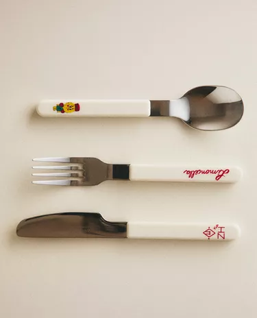KIDS' CUTLERY SET X THE ANIMALS OBSERVATORY