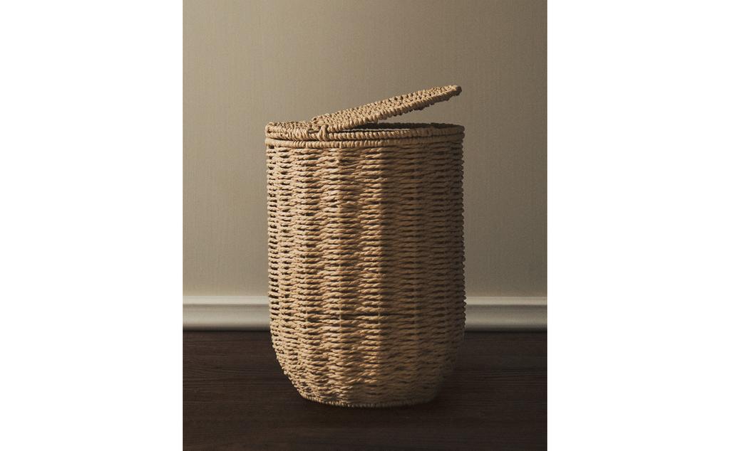 可拆卸盖子浴室垃圾桶