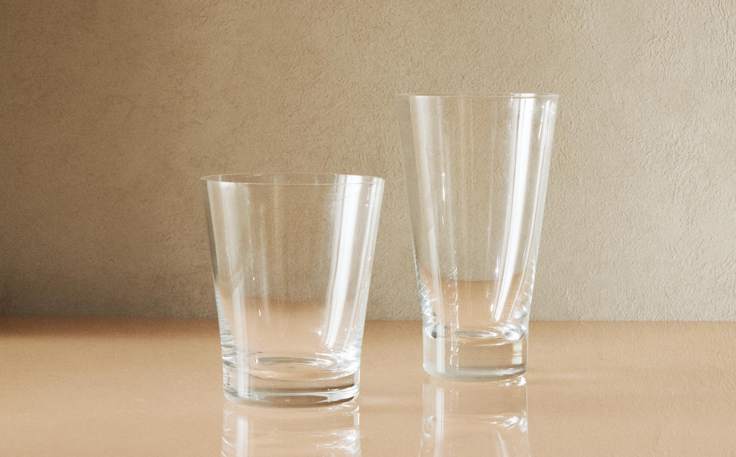 CRYSTALLINE TUMBLERS