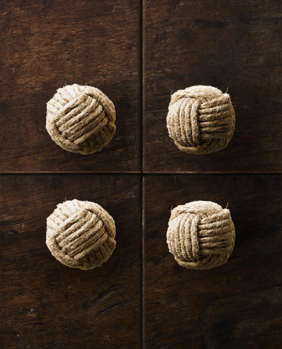 PACK OF MINI KNOT DOOR KNOBS (PACK OF 4)