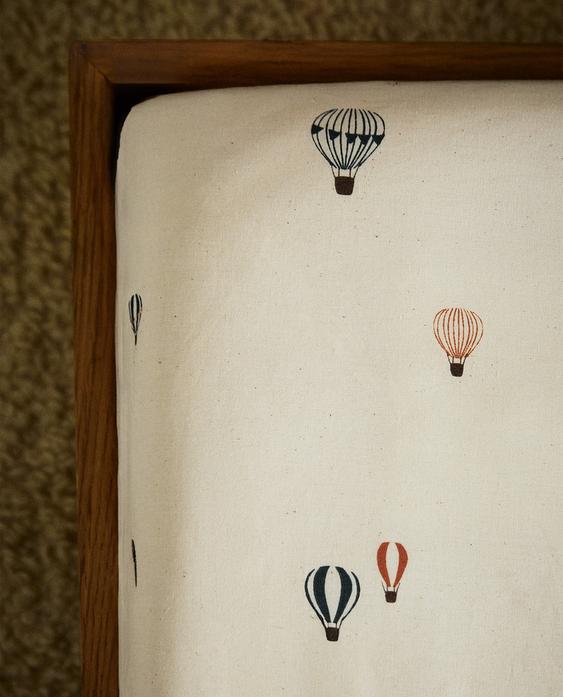 气球图案儿童床笠