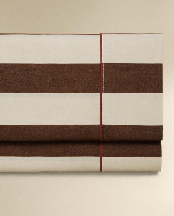 条纹水洗棉上层床单