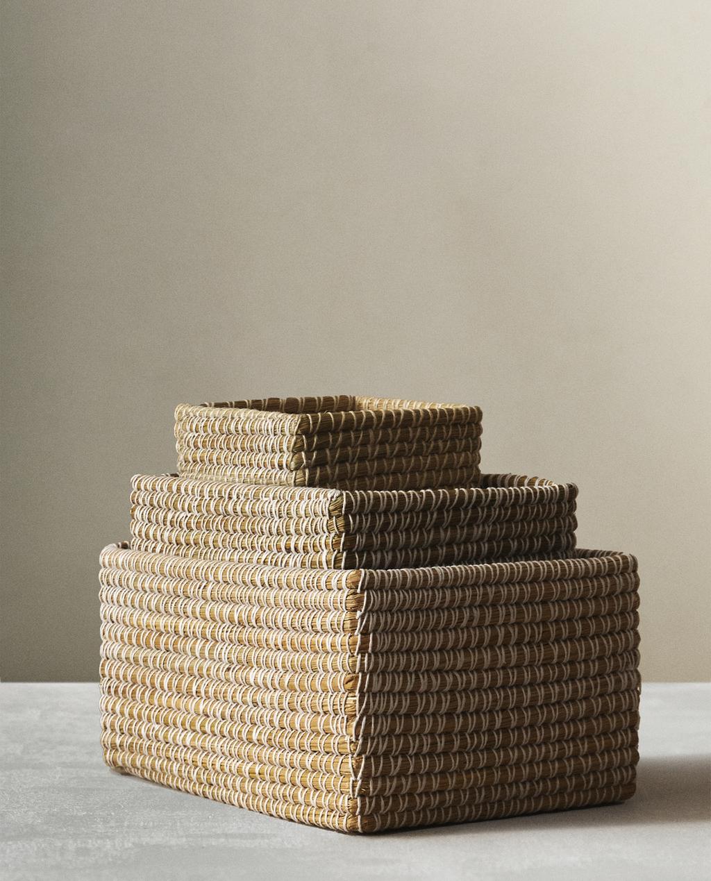 撞色长方形篮筐