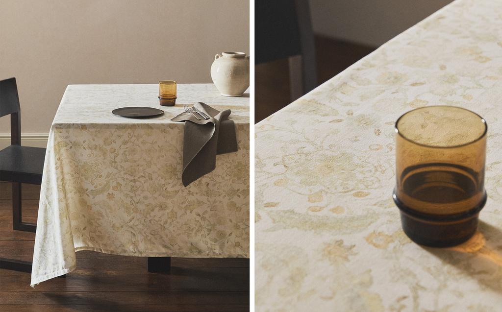 DAMASK PRINT TABLECLOTH