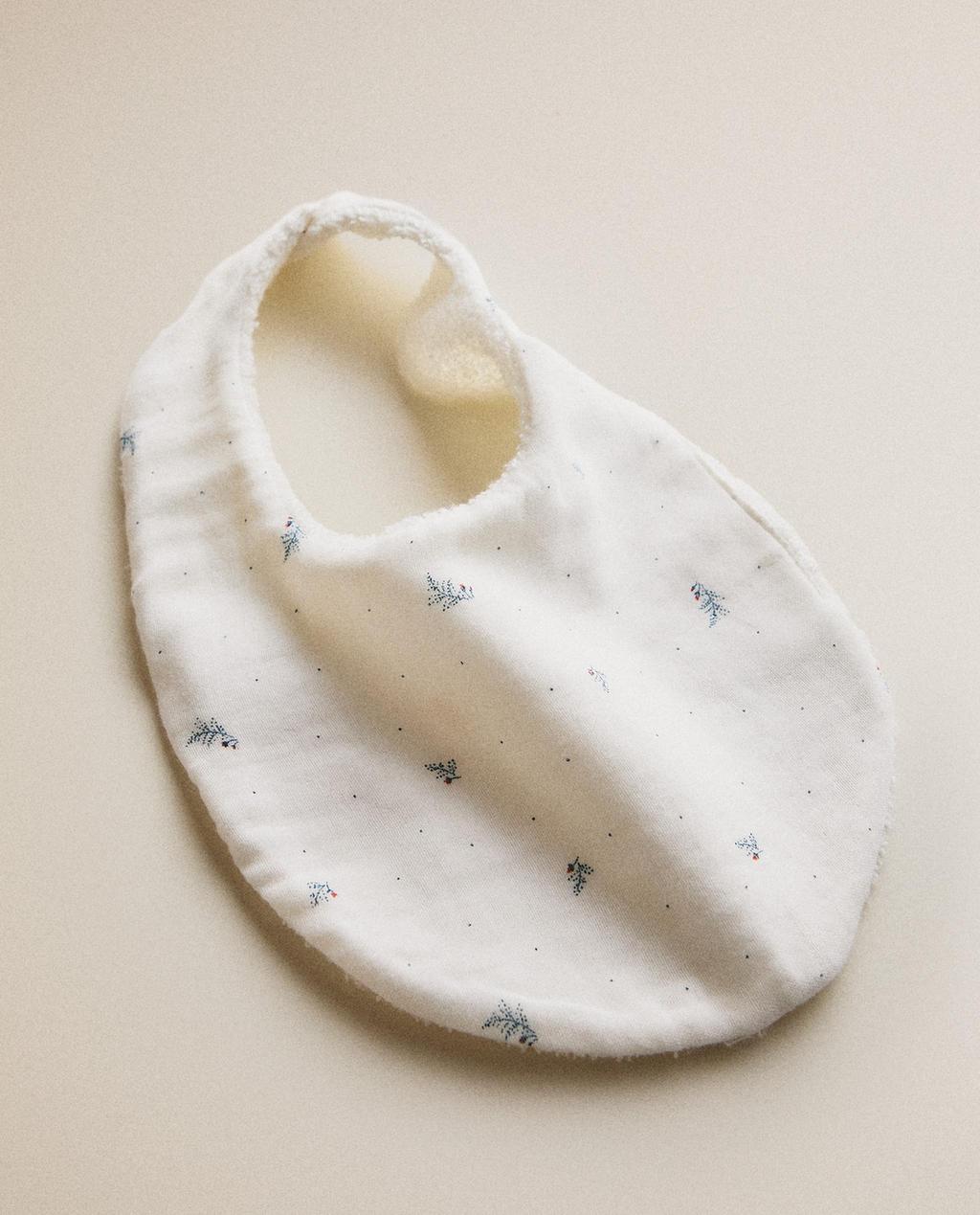 FLORAL BABY BIB