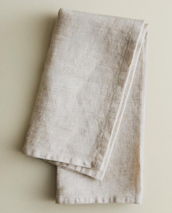 PACK OF WASHED LINEN NAPKINS (PACK OF 2)