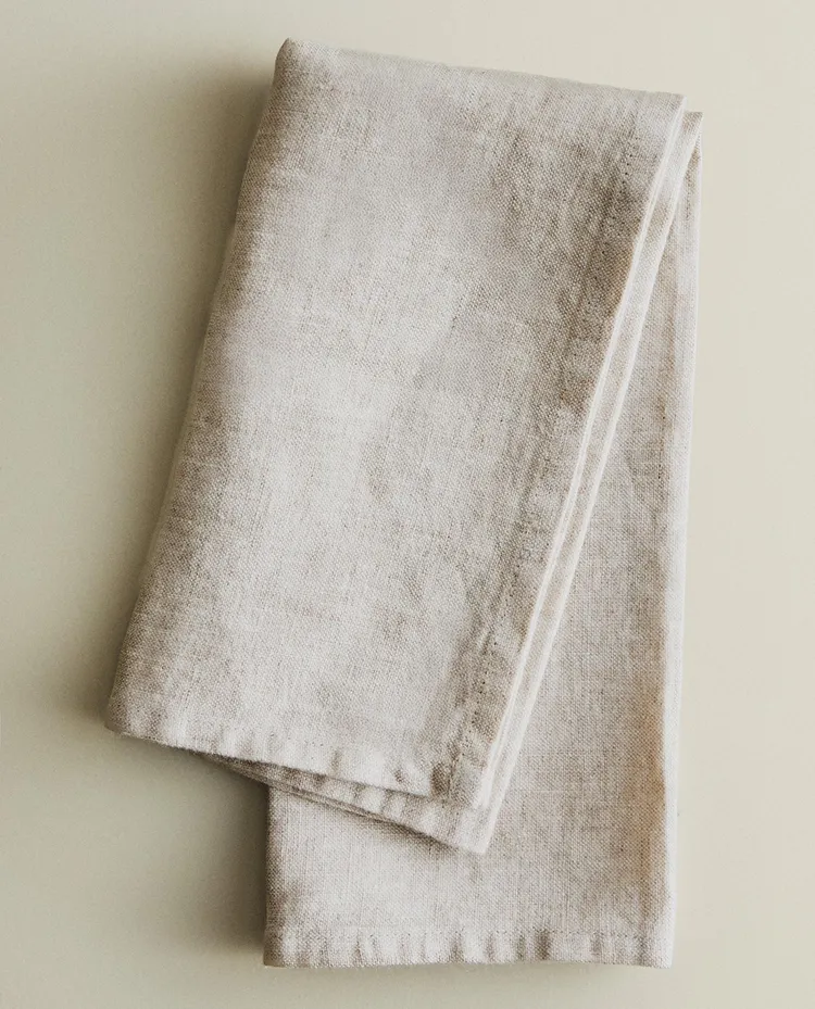 PACK OF WASHED LINEN NAPKINS (PACK OF 2)