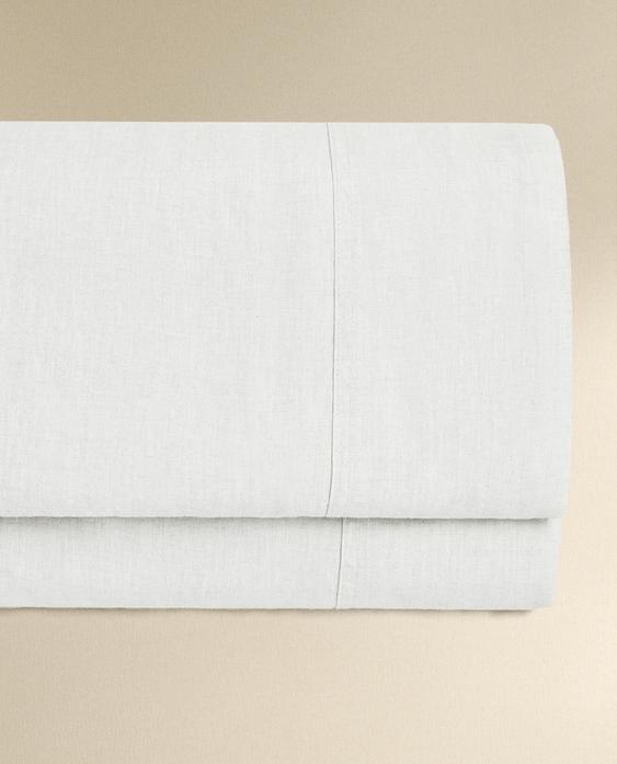 WASHED LINEN FLAT SHEET (160 GxM²) WASHED LINEN FLAT SHEET (160 GxM²)