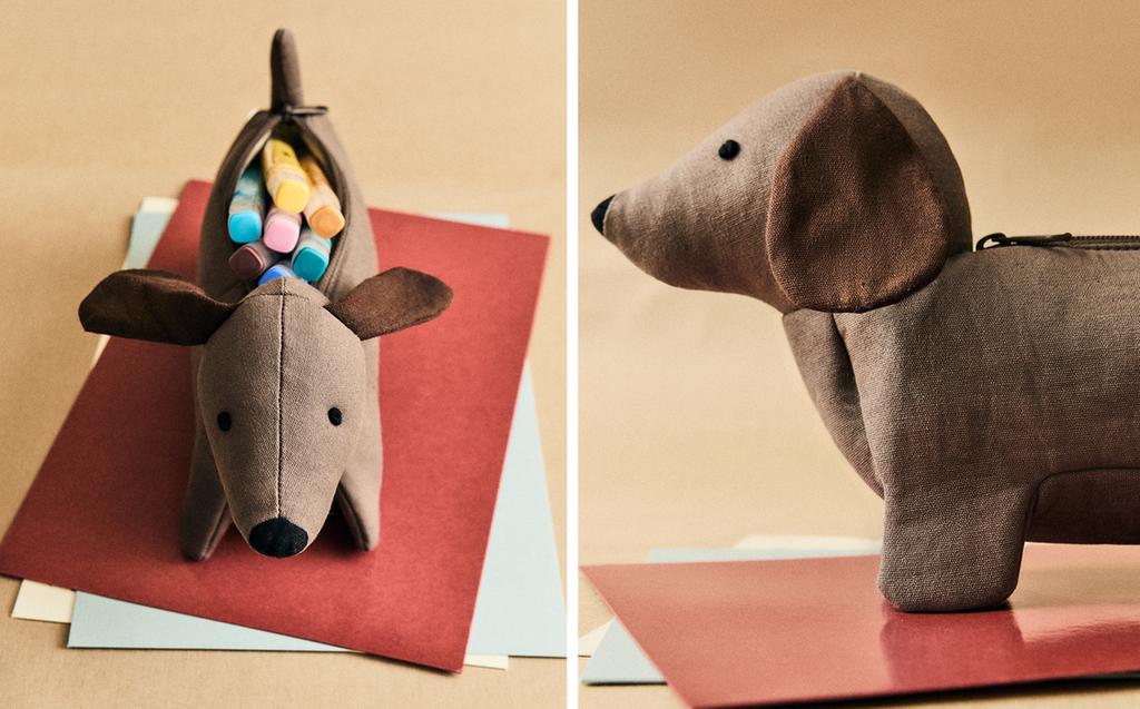 KIDS' DOG PENCIL CASE