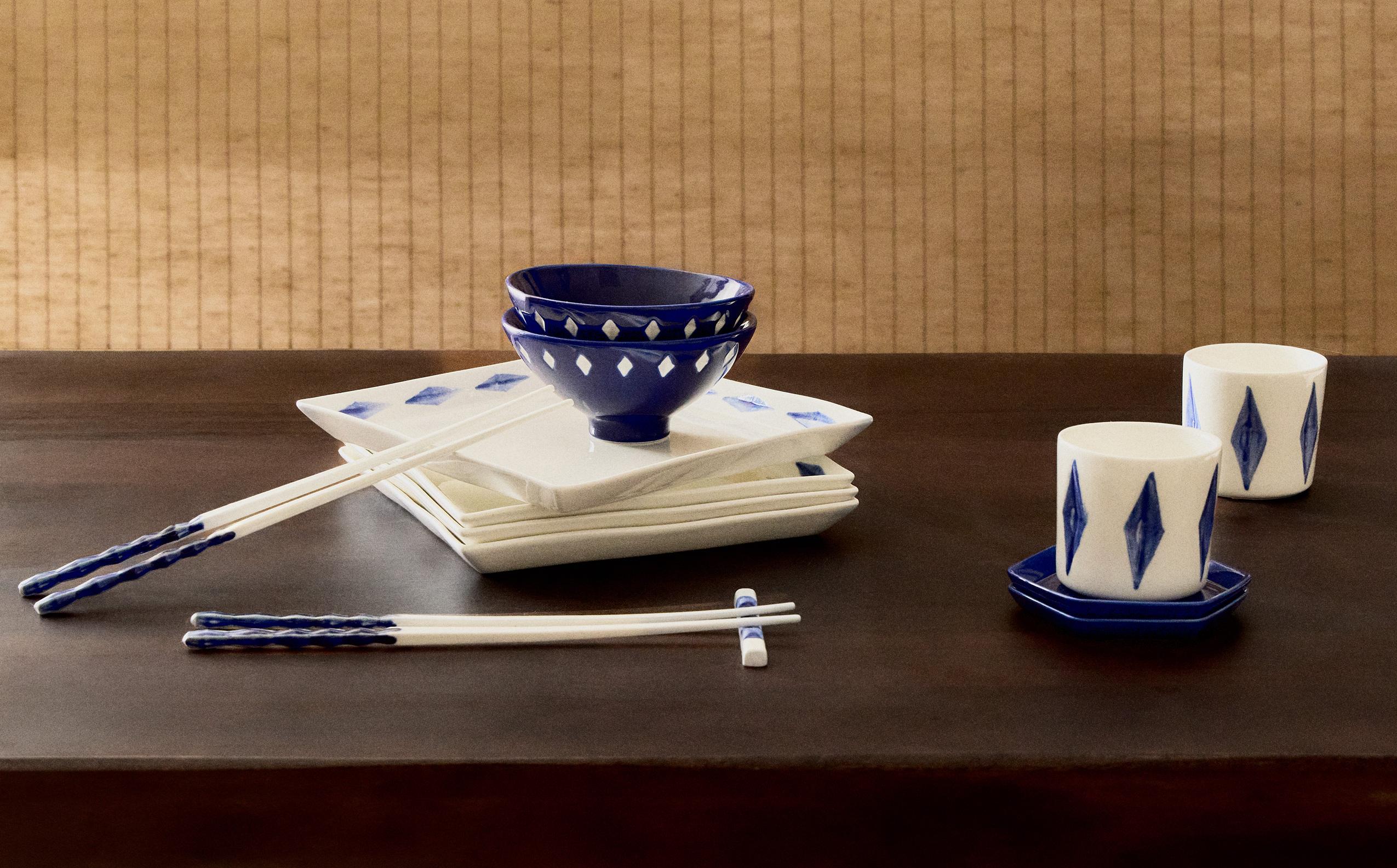 CERAMIC DINNER SET X FANGLU LIN