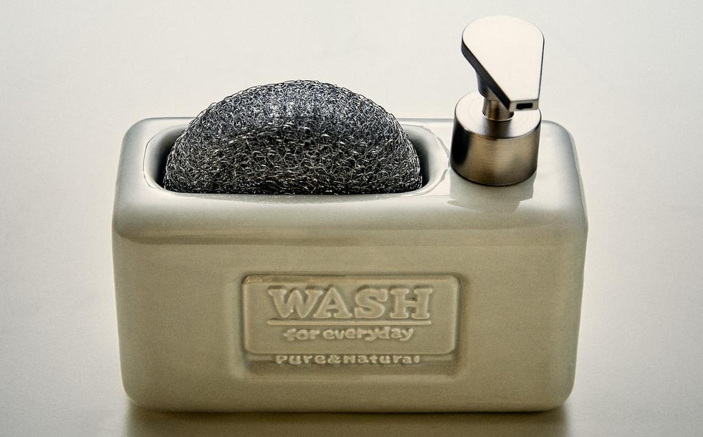 WASHING-UP LIQUID DISPENSER WITH CONTAINER WASHING-UP LIQUID DISPENSER WITH CONTAINER