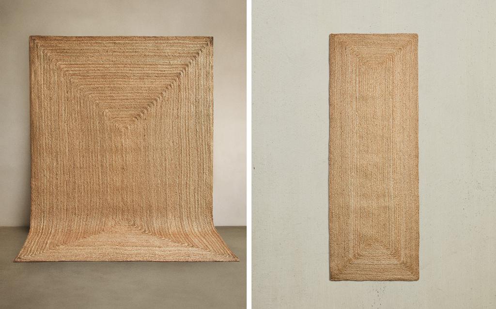 RECTANGULAR JUTE RUG