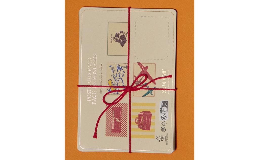 旅行主题明信片套装（5件套）