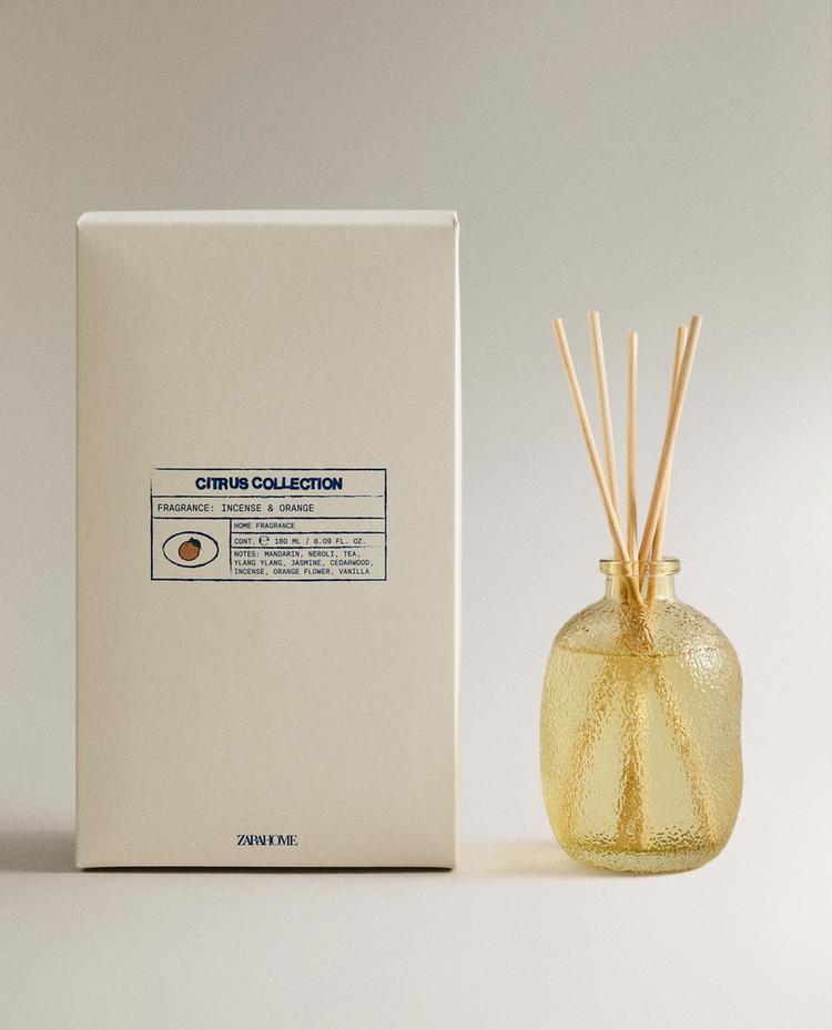 (180 ML) INCENSE & ORANGE REED DIFFUSERS